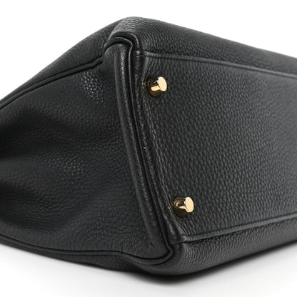 Hermes Togo Kelly Retourne 32 Black 9 of 10