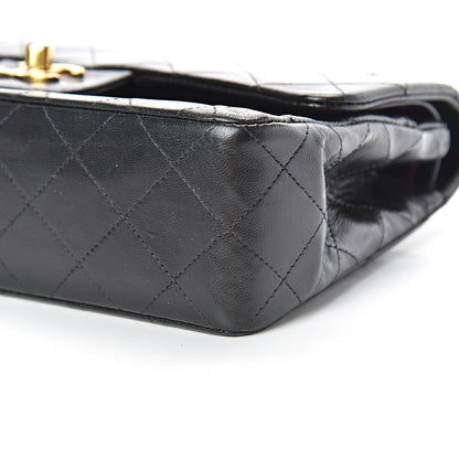 Chanel Lambskin Quilted Small Double Flap Black 11 of 19