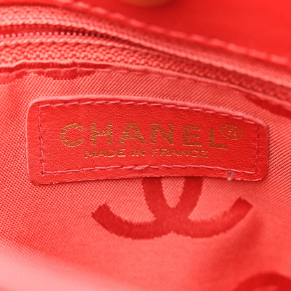 Chanel Calfskin Wild Stitch Tote Red 6 of 15
