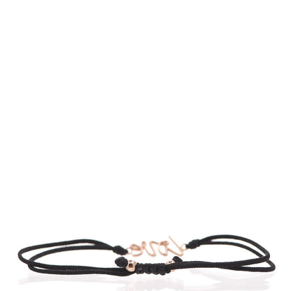 Tiffany 18K Rose Gold Paloma Picasso Grafitti Love Cord Bracelet 3 of 5