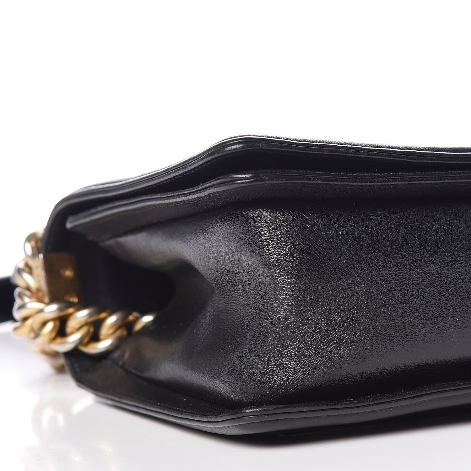 Chanel Calfskin Quilted Medium Boy Flap Black 6 of 13