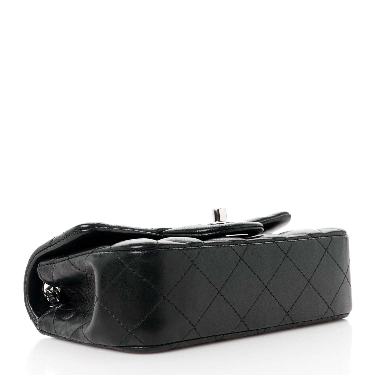 Chanel Lambskin Quilted Extra Mini Flap Black 5 of 13