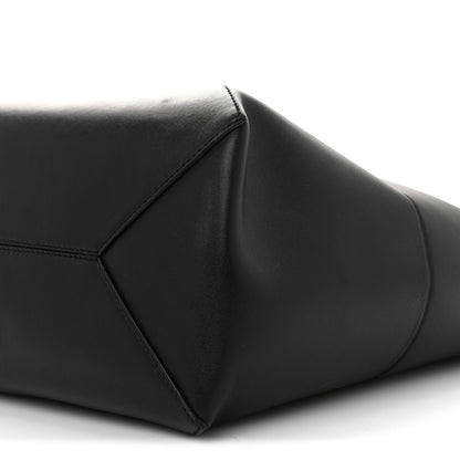 Loewe Shiny Calfskin Medium Puzzle Fold Tote Black 10 of 14