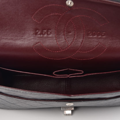 Chanel Aged Calfskin Quilted 50th Anniversary 2.55 Reissue Flap 226 Grey 5 of 13