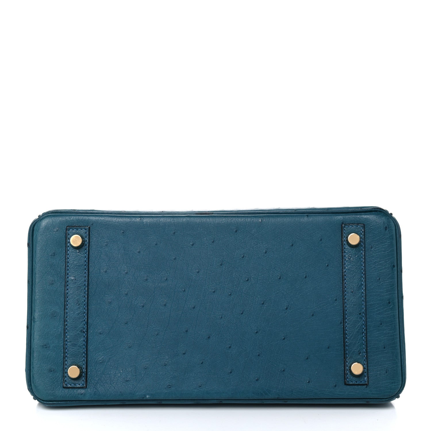 Hermes Ostrich Birkin 30 Cobalt 6 of 45