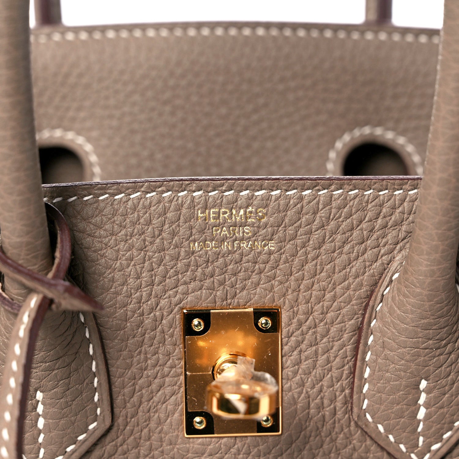 Hermes Togo Birkin 25 Etoupe 7 of 12