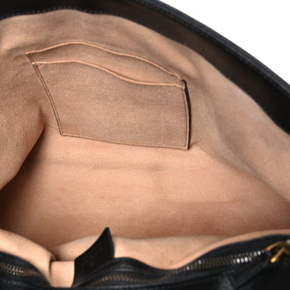 Gucci Calfskin Matelasse Large GG Marmont Shoulder Bag Black 5 of 11