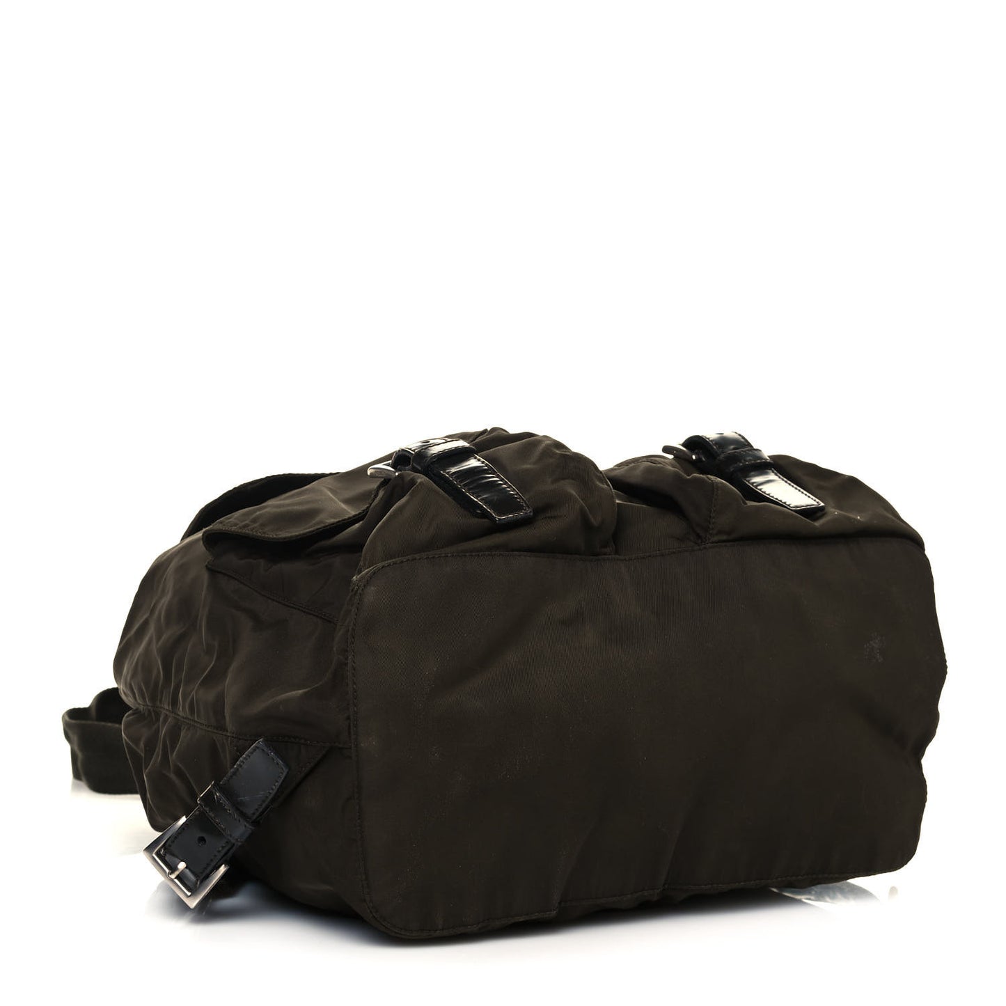 Nylon Vela Large Backpack Ebano
