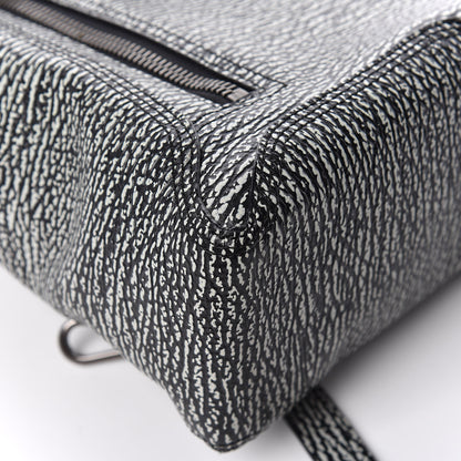 3.1 Phillip Lim 3.1 Textured Calfskin Pashli Backpack Black Cream 11 of 13