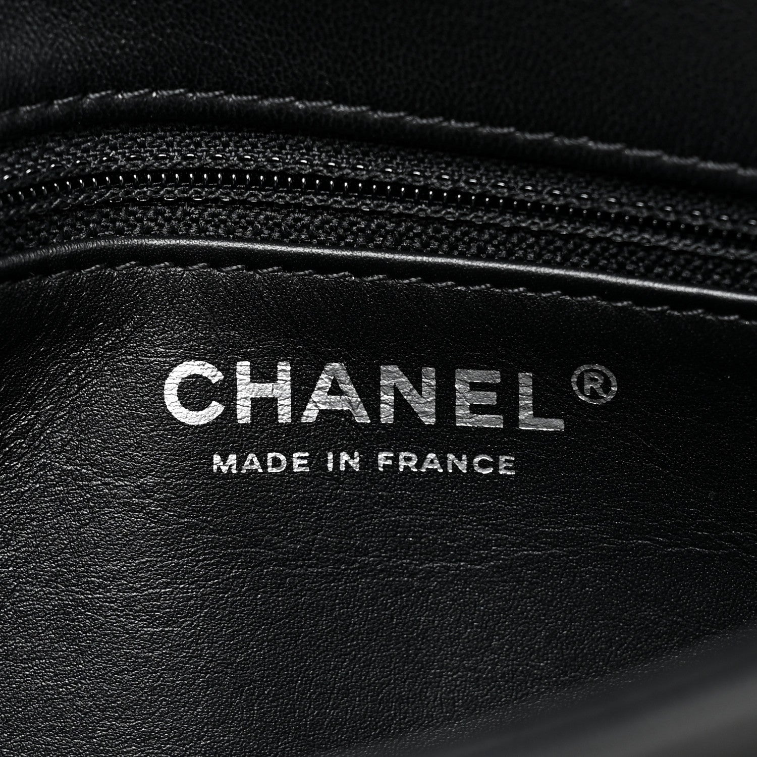 Chanel Lambskin Strass Crystal Peace Sign Emoji Fold Over Clutch Black 8 of 15