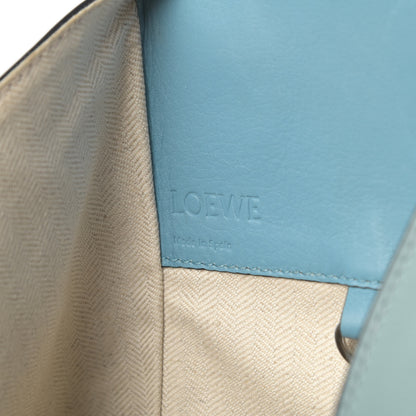 Loewe Calfskin Large Hammock Shoulder Bag Aqua Light Blue Stone 6 of 14