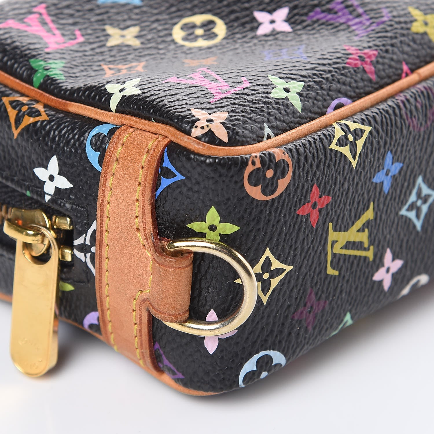 Louis Vuitton Monogram Multicolor Trousse Wapity Black 7 of 8