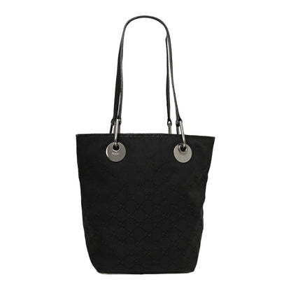 Gucci Monogram Small Eclipse Tote Black 1 of 25