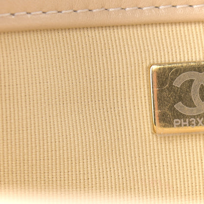 Chanel Lambskin Quilted Large Chanel 19 Flap Beige 7 of 9