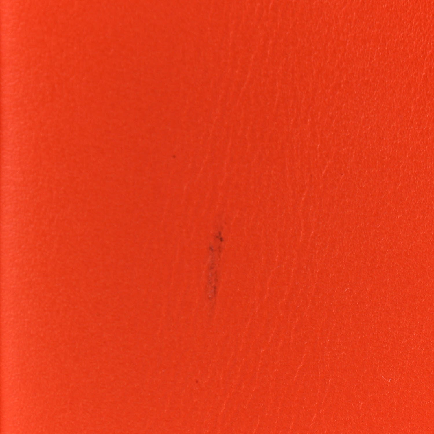 Celine Nappa Side Lock Dragonne Shoulder Bag Bright Orange 10 of 13