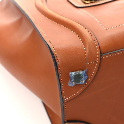 Celine Natural Calfskin Micro Luggage Tan 10 of 11