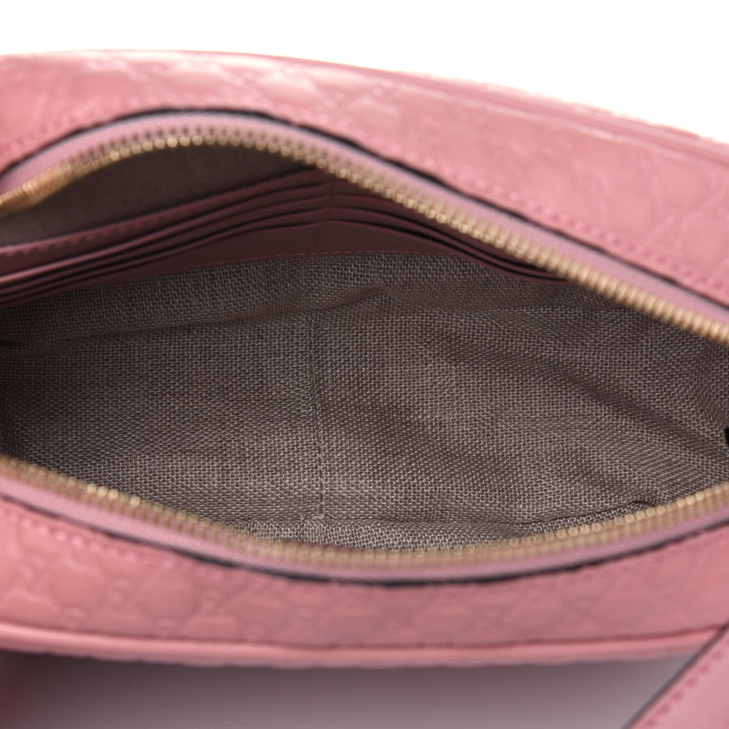 Soft Microguccissima Mini Bree Messenger Bag Soft Pink