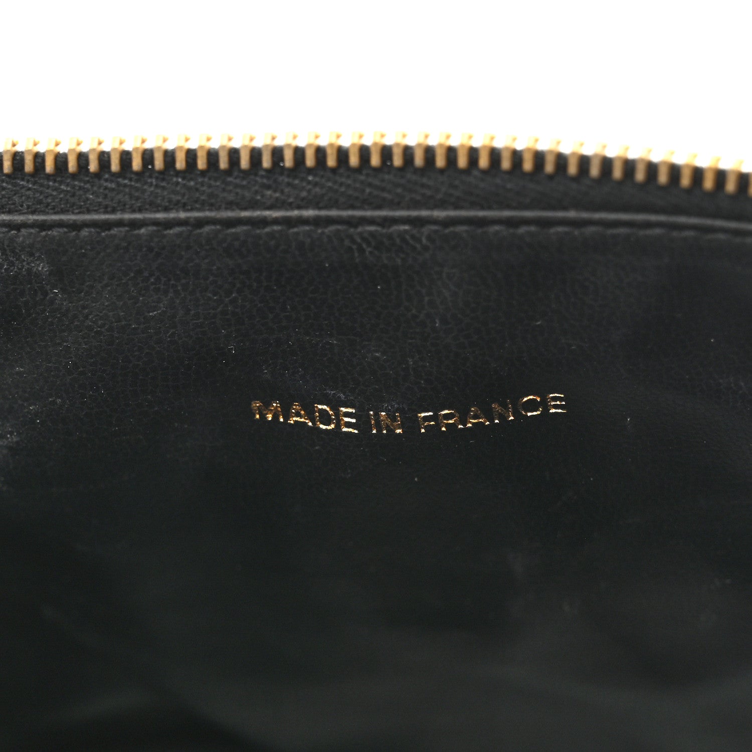 Chanel Caviar Vanity Cosmetic Case Black 7 of 8