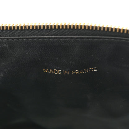 Chanel Caviar Vanity Cosmetic Case Black 7 of 8