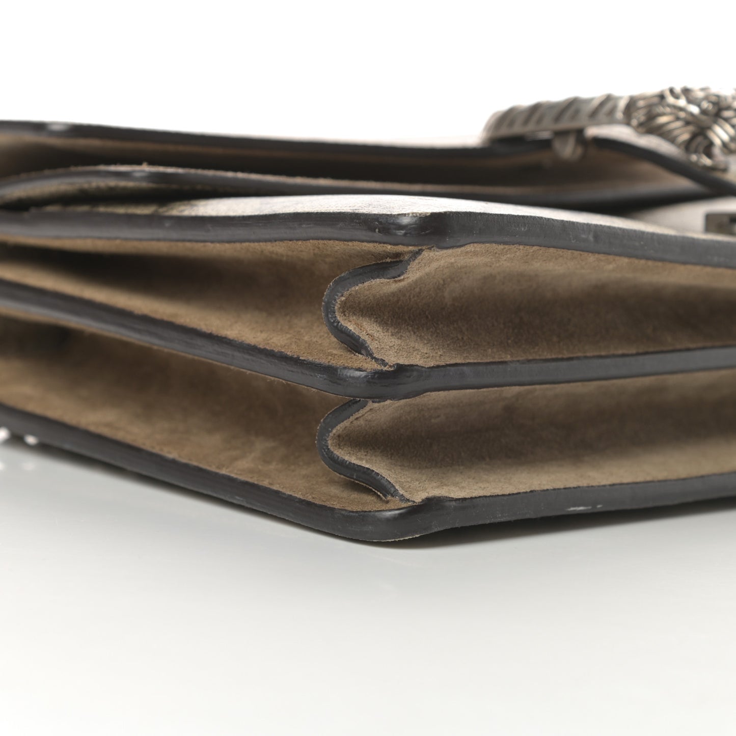 GG Supreme Monogram Small Dionysus Shoulder Bag Taupe