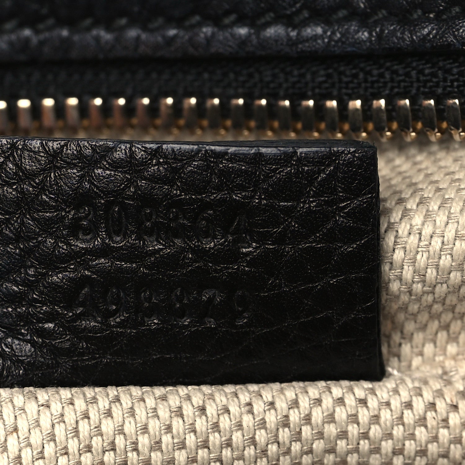 Gucci Pebbled Calfskin Small Soho Disco Bag Black 7 of 9