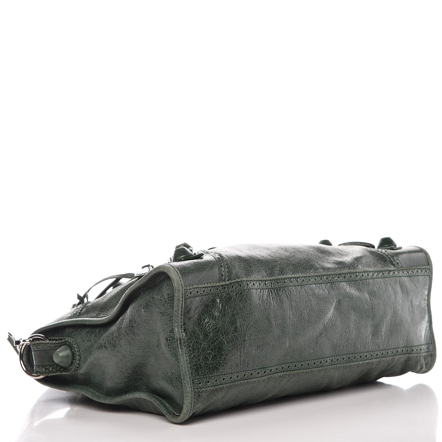 Agneau Giant Brogues Hardware City Evergreen