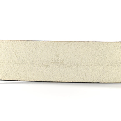 Gucci Calfskin Double G Belt 95 38 White 3 of 10