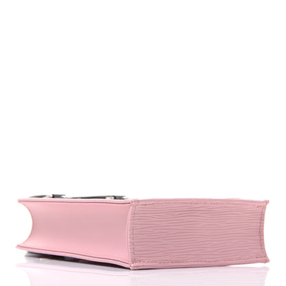 Louis Vuitton Epi Petit Sac Plat Rose Ballerine 4 of 13