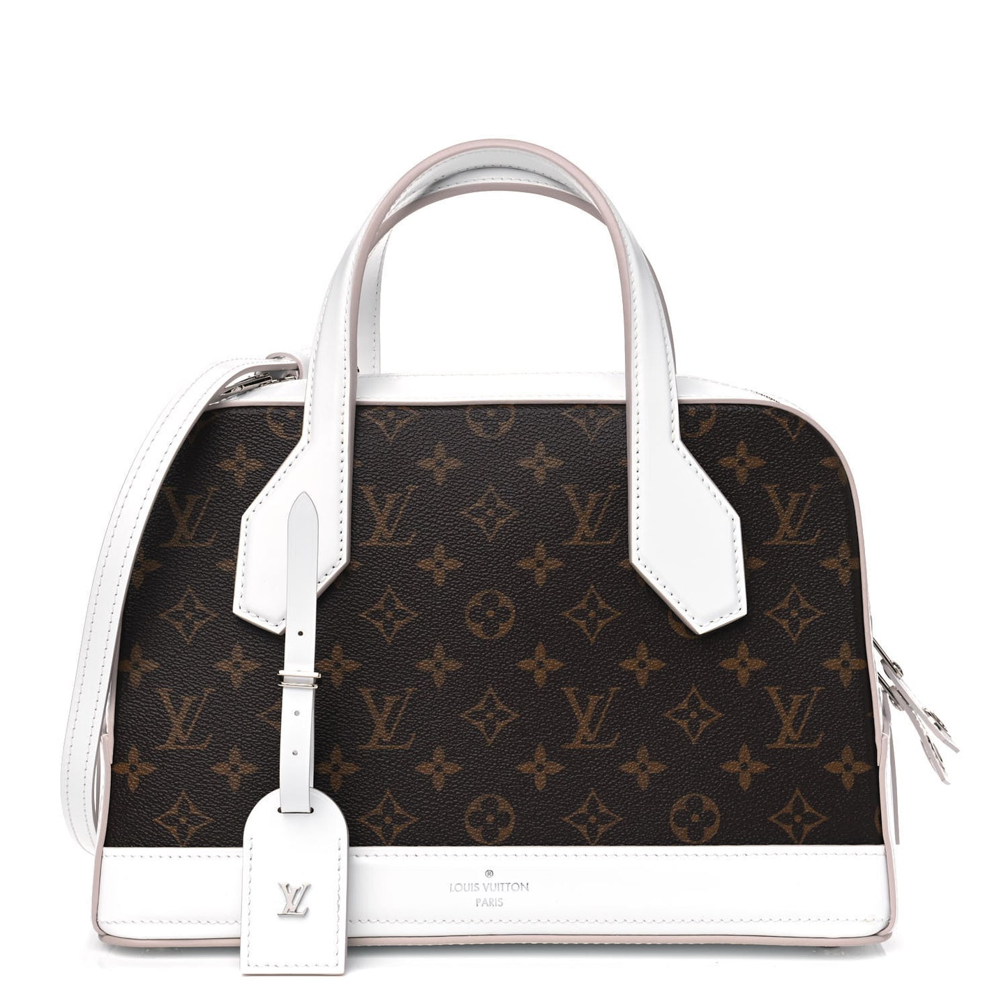 Monogram Dora PM White