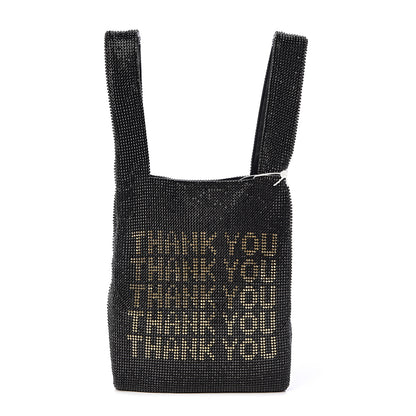 Alexander Wang Crystal Wanglock Mini Shopper Black 1 of 9