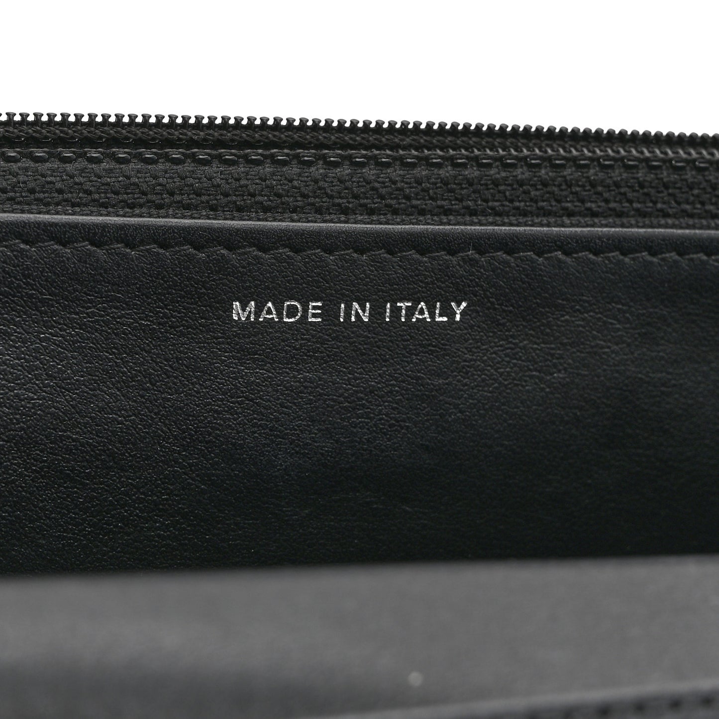 Aged Calfskin Chevron Quilted Reissue Wallet On Chain WOC So Black