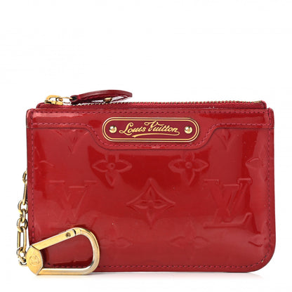 Louis Vuitton Vernis Key Pouch Pomme D'Amour 1 of 9