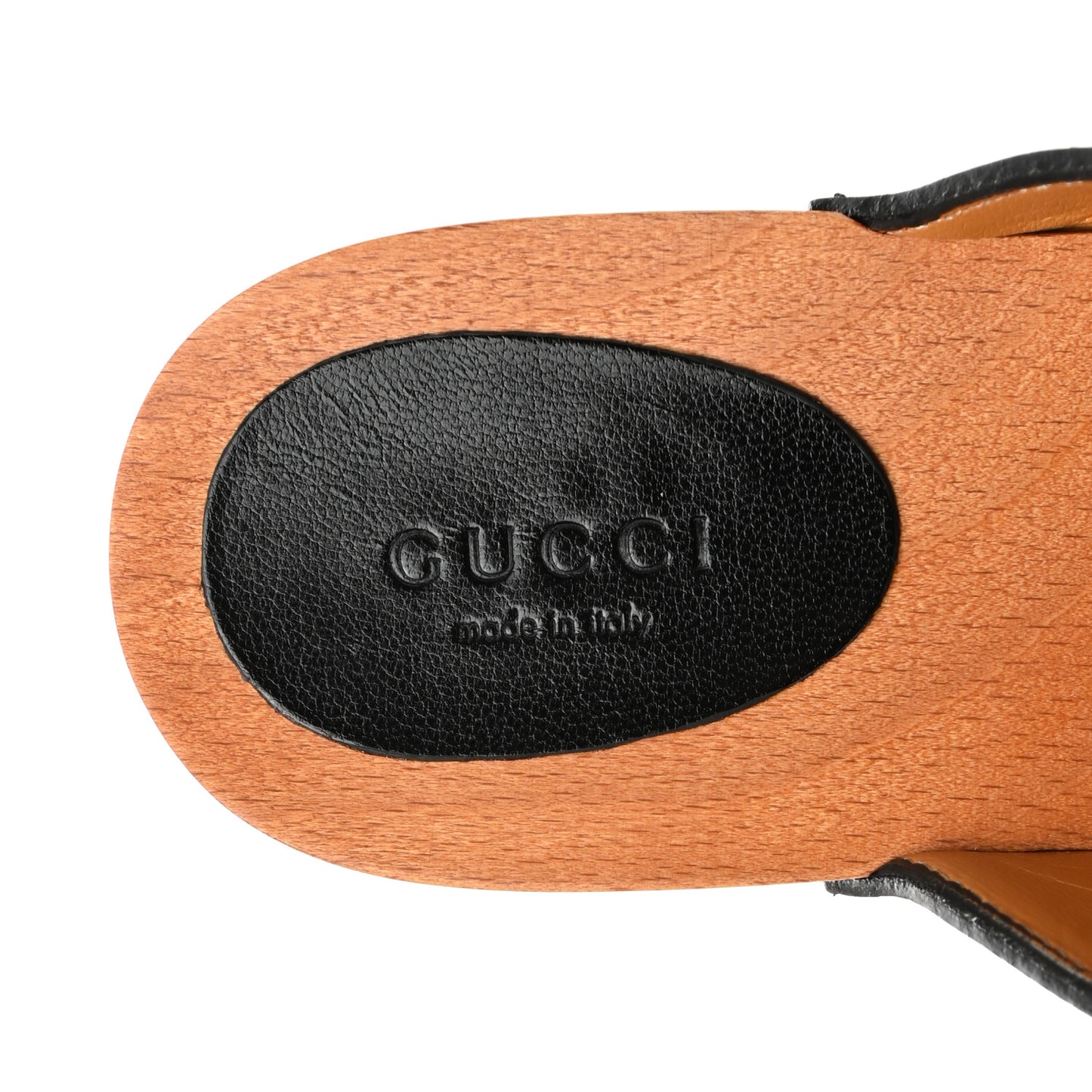Calfskin Horsebit Clogs 40 Black