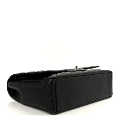 Chanel Caviar Quilted Maxi Double Flap Black 4 of 11