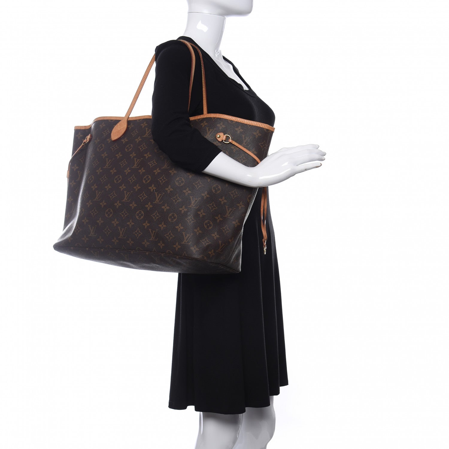Louis Vuitton Monogram Neverfull GM 2 of 17