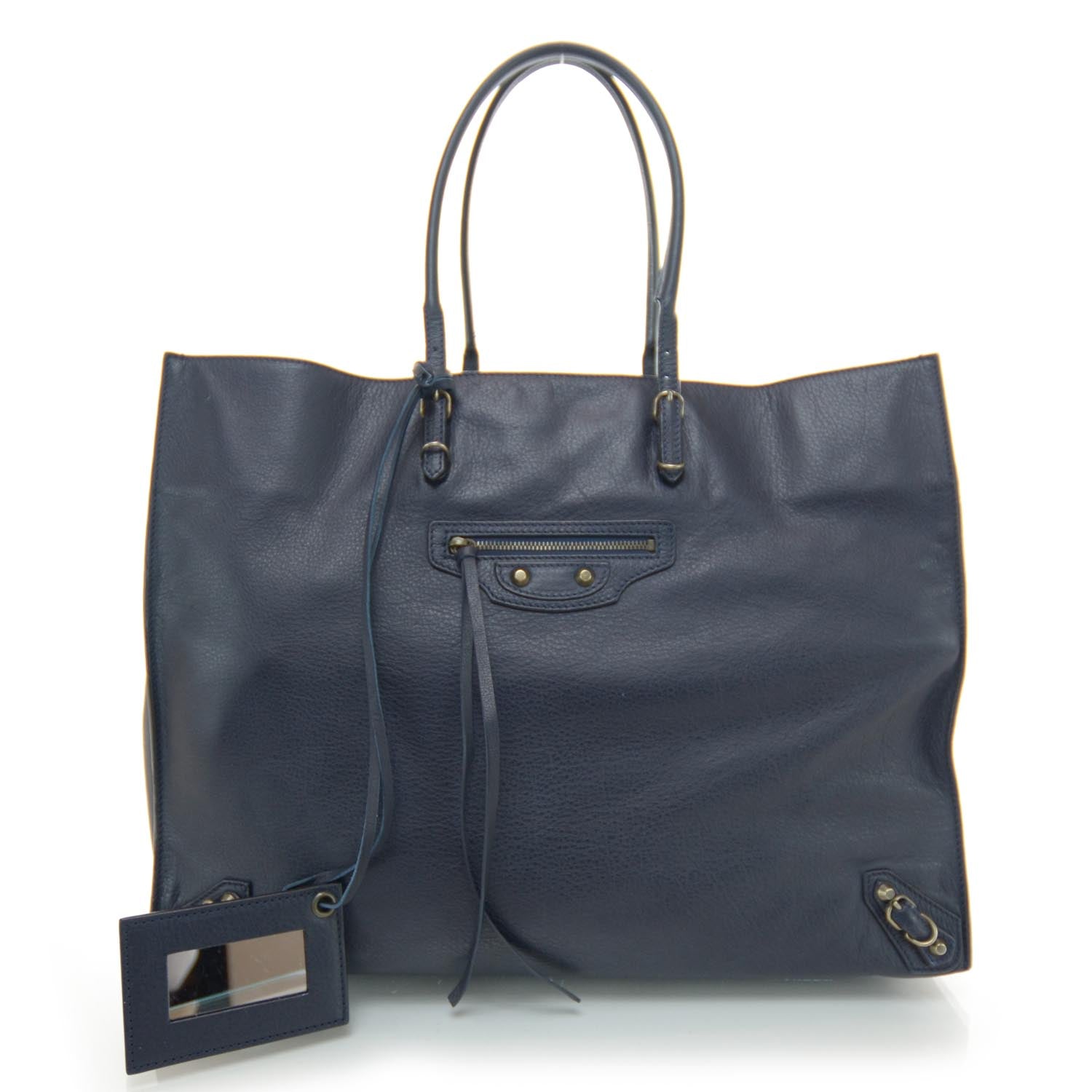 Balenciaga Veau Papier A4 Tote Bleu Roi 1 of 5