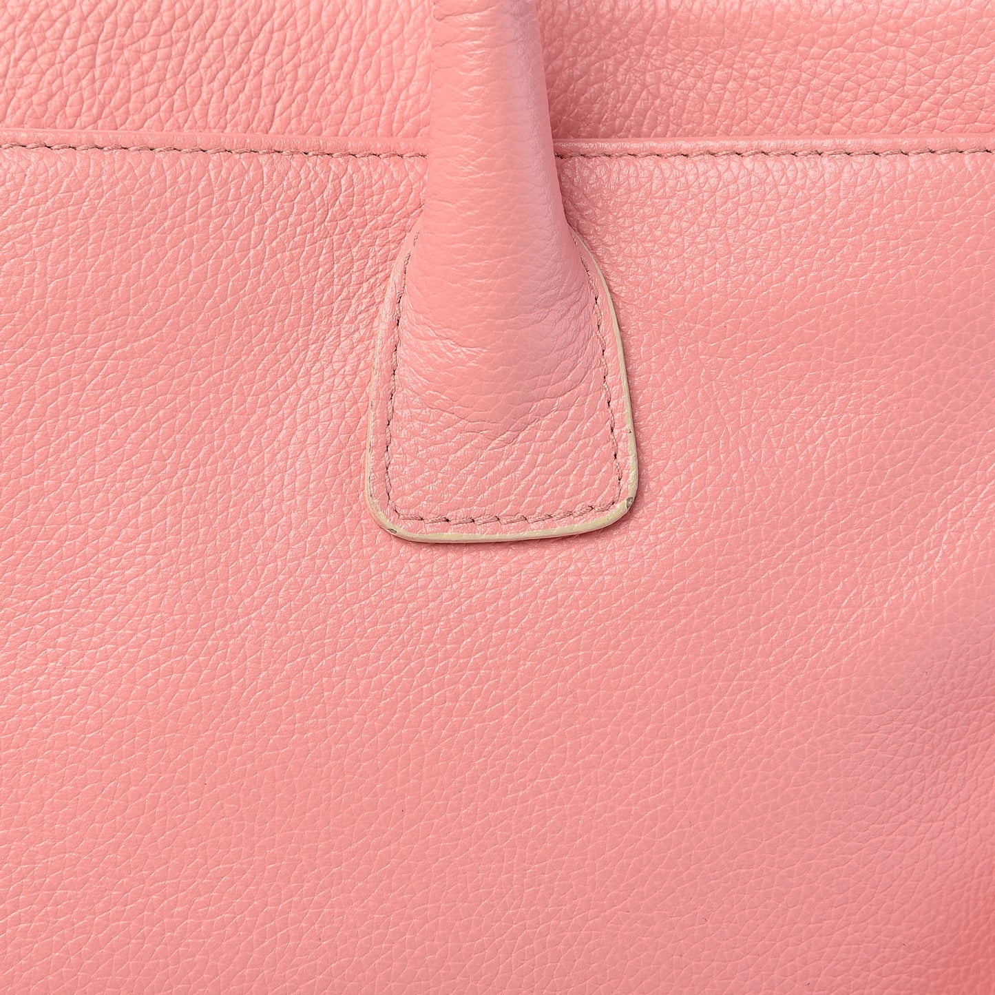 Calfskin Cerf Shopper Tote Pink