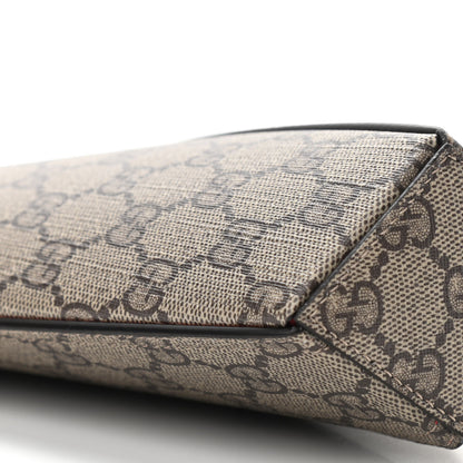 Gucci GG Supreme Monogram Love Valentines Day Small Heart Bag Beige Ebony New Geranium 8 of 9