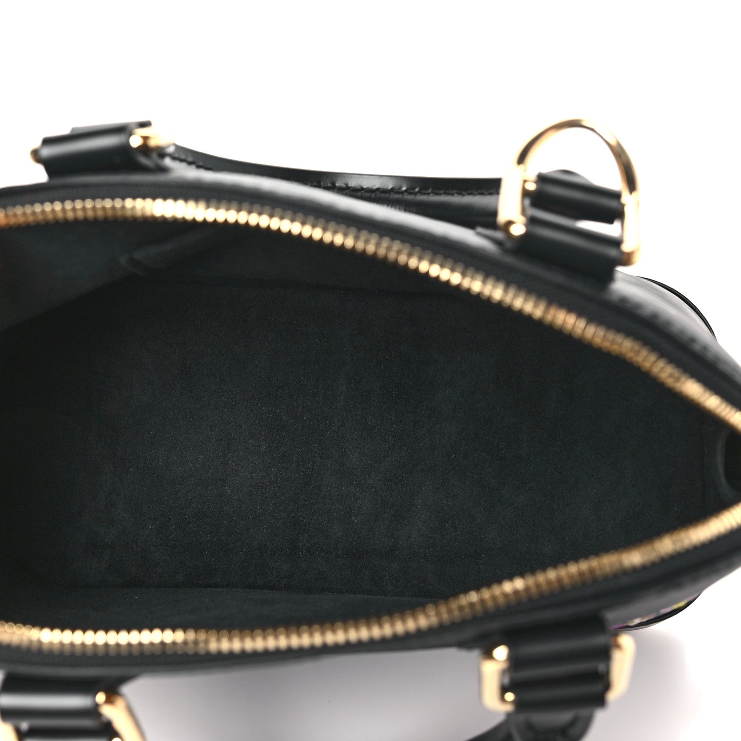 Louis Vuitton LV X TM Epi Alma BB Black 5 of 10