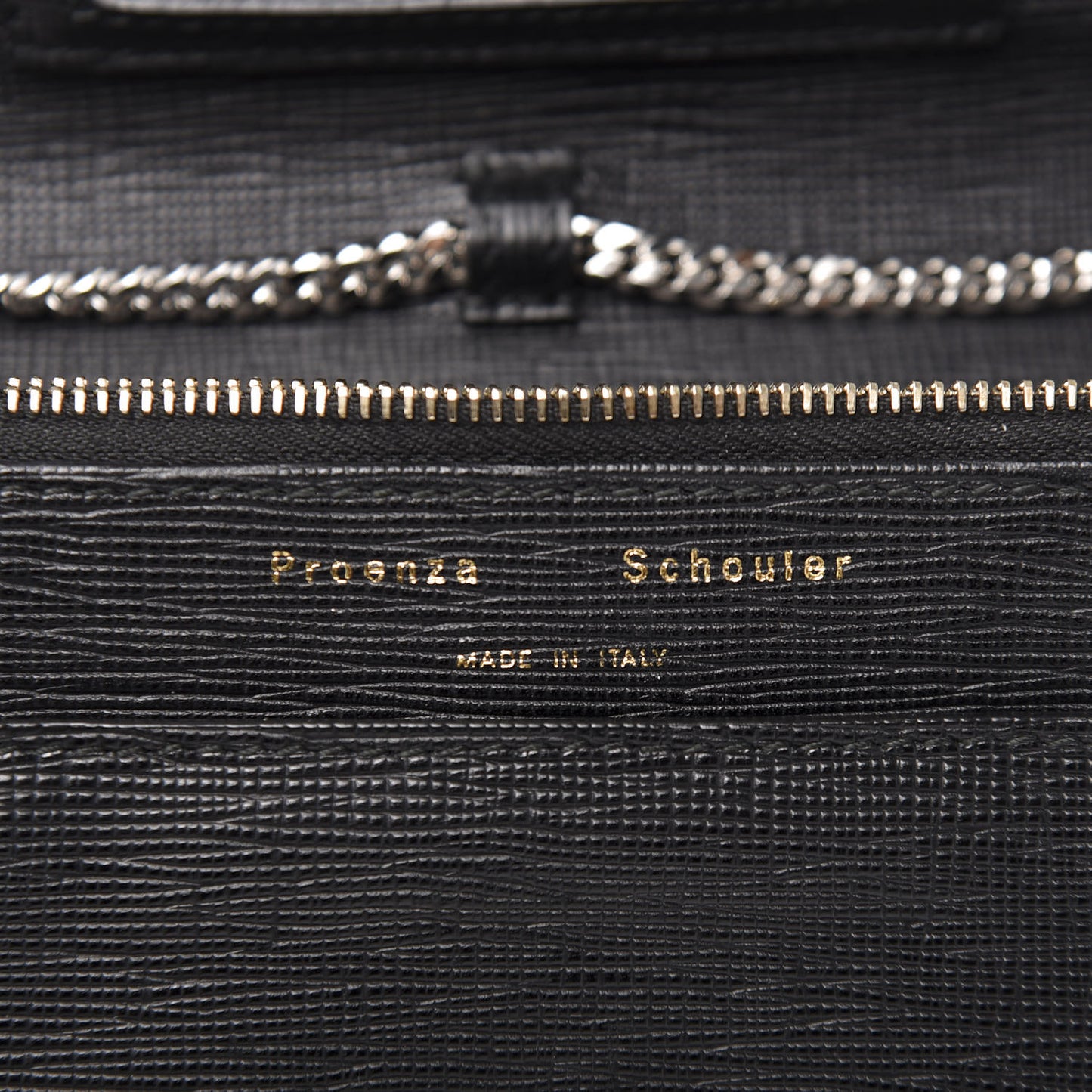New Linosa PS11 Chain Wallet Black
