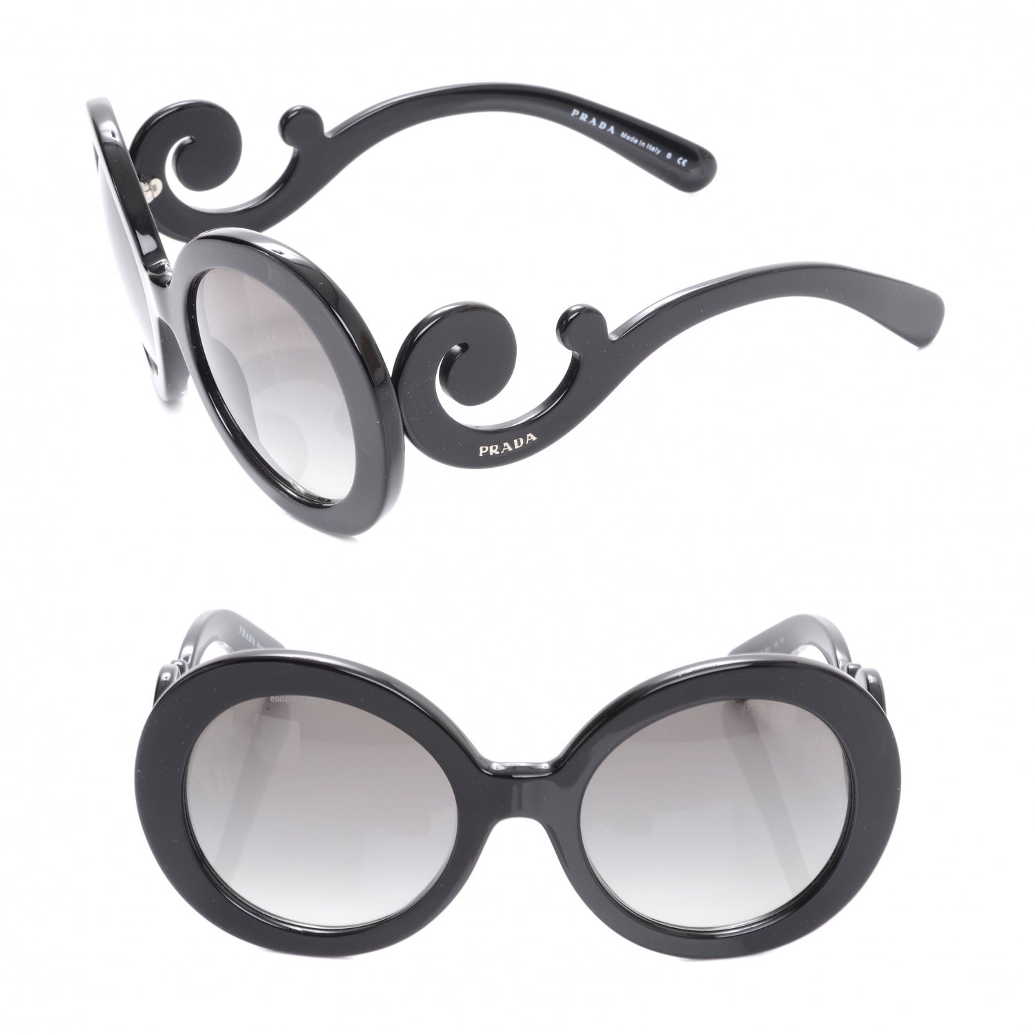 Prada Sunglasses SPR 27N Black | 1 of 5