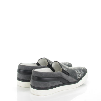 Louis Vuitton Damier Graphite Rope Twister Slip On 8.5 White 4 of 8