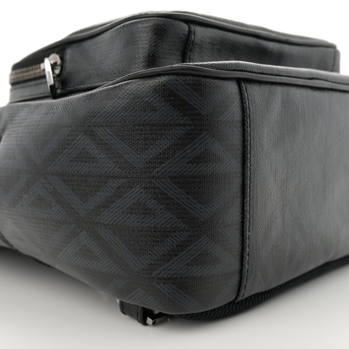 Coated Canvas CD Diamond Mini Rider Backpack Black