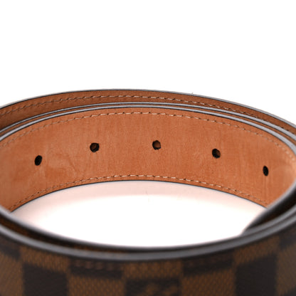 Louis Vuitton Damier Ebene Tresor Belt 90 36 3 of 7
