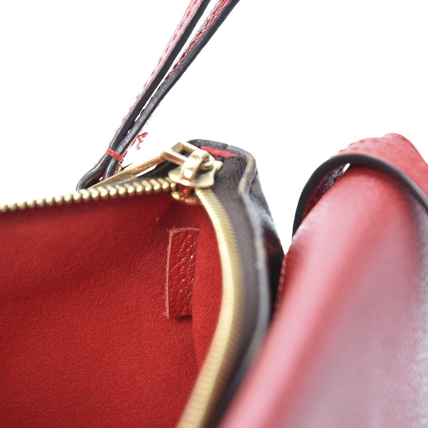 Monogram Twice Pochette Cherry