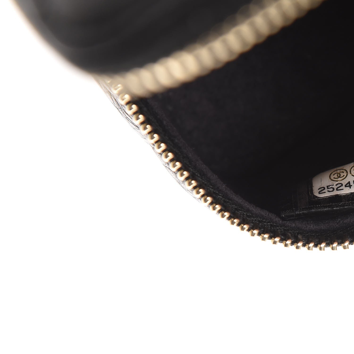 Chanel Calfskin Quilted Jewelry Travel Case Black 8 of 9