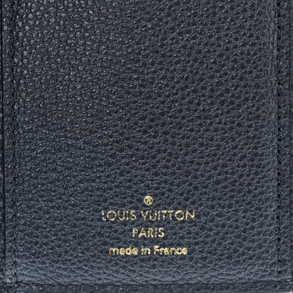 Louis Vuitton Empreinte Monogram Flower Victorine Wallet Navy Blue 7 of 10
