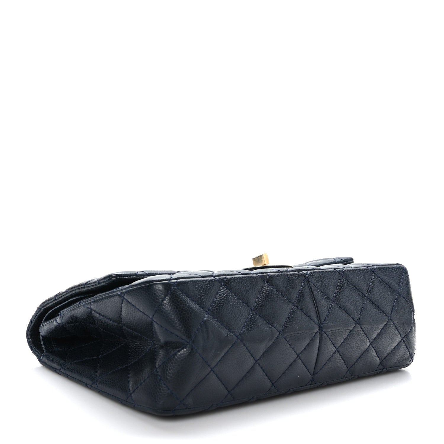Chanel Caviar Quilted 2.55 Reissue 226 Flap Navy Blue 4 of 9