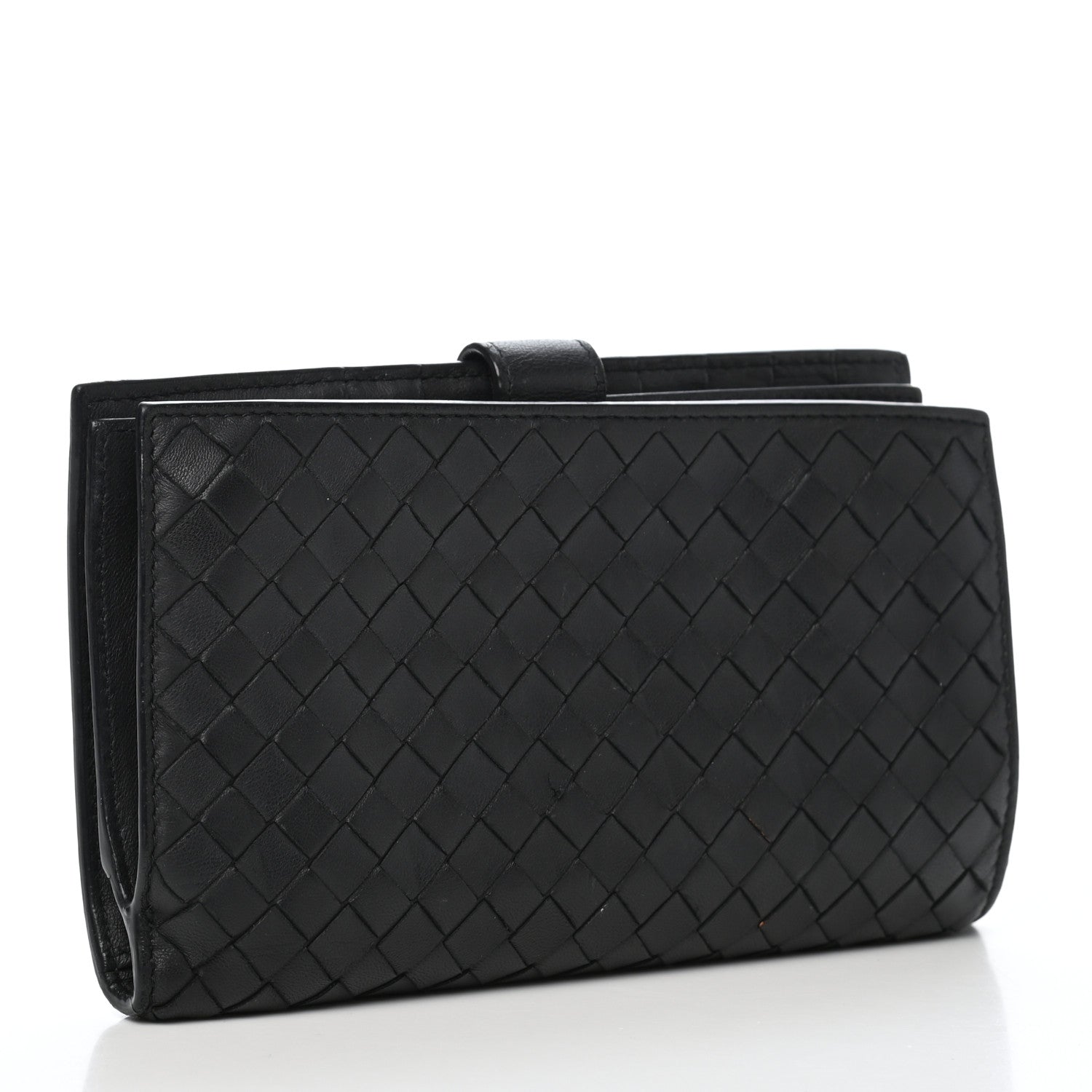 Bottega Veneta Nappa Intrecciato Continental Wallet Black 3 of 7