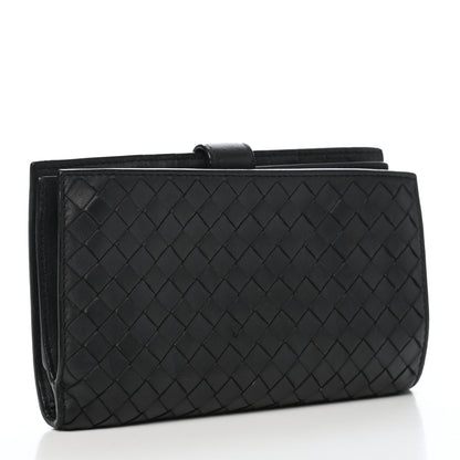 Bottega Veneta Nappa Intrecciato Continental Wallet Black 3 of 7